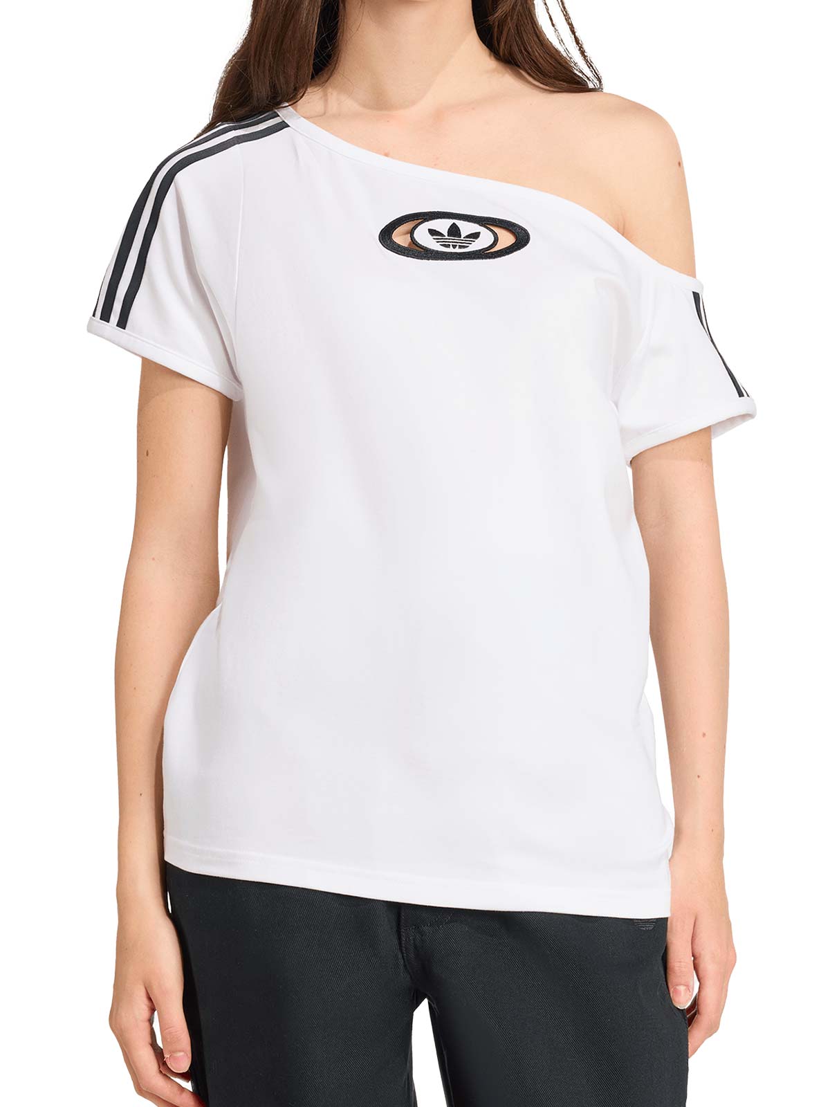 トップス adidas OFF SHOULDER JERSEY Buy ADIDAS adidas Originals Off Shoulder Jersey 2025 Online